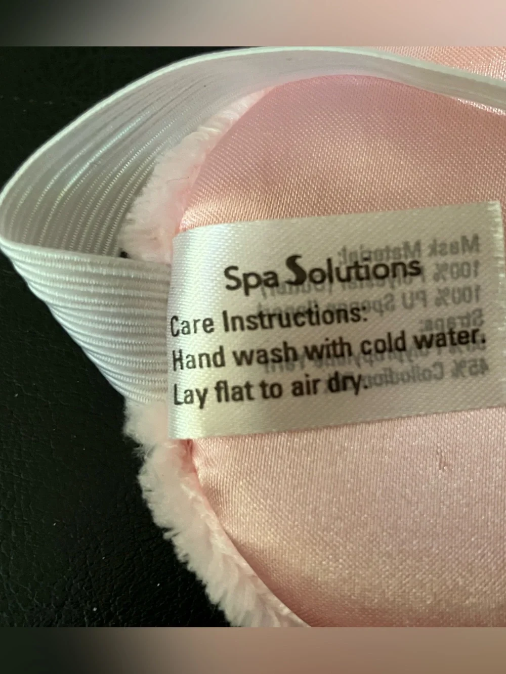 Spa Solutions eye mask